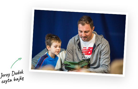 Jerzy Dudek czyta bajkę